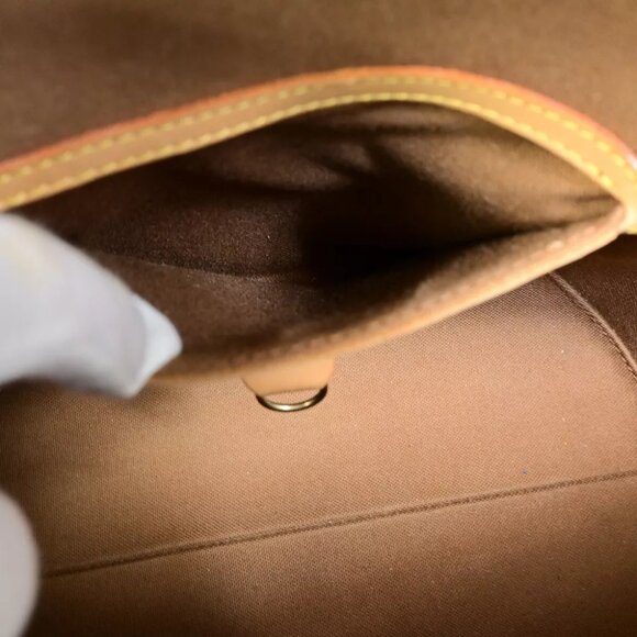 AUTHENTICITY GUARANTEED LOUIS VUITTON LV Logo Ellipse MM Hand Bag Monogram - Picture 8 of 15